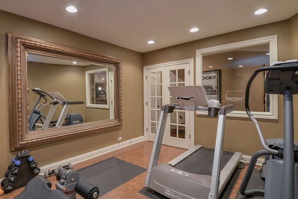 Basement Workout Area