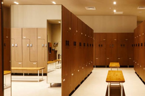 Commercial Gym Locker Rooms