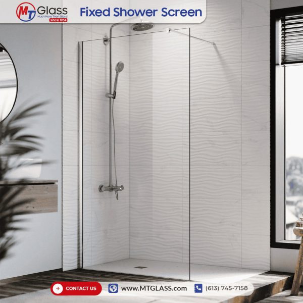 Fixed-Shower-Screen